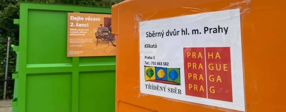 Praha připravuje dva nové sběrné dvory. Vzniknout mají na Zbraslavi a v Řepích